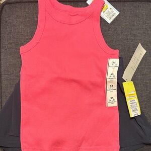 Kids Sleeveless Pink Tank Top